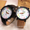 Yazole 329 Novo aluno casual barato relógio marrom couro analógico quartzo relógio de pulso vestido colorido relógio infantil